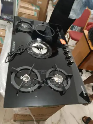 Highly Efficient 4 Gas +1 Electric Polystar Inverter Hob