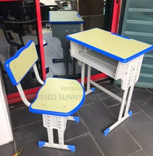 Adjustable Reading/Writing Table and Chair