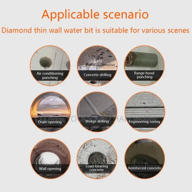 150mm 6inch Diamond Concrete Core Drilling Bit