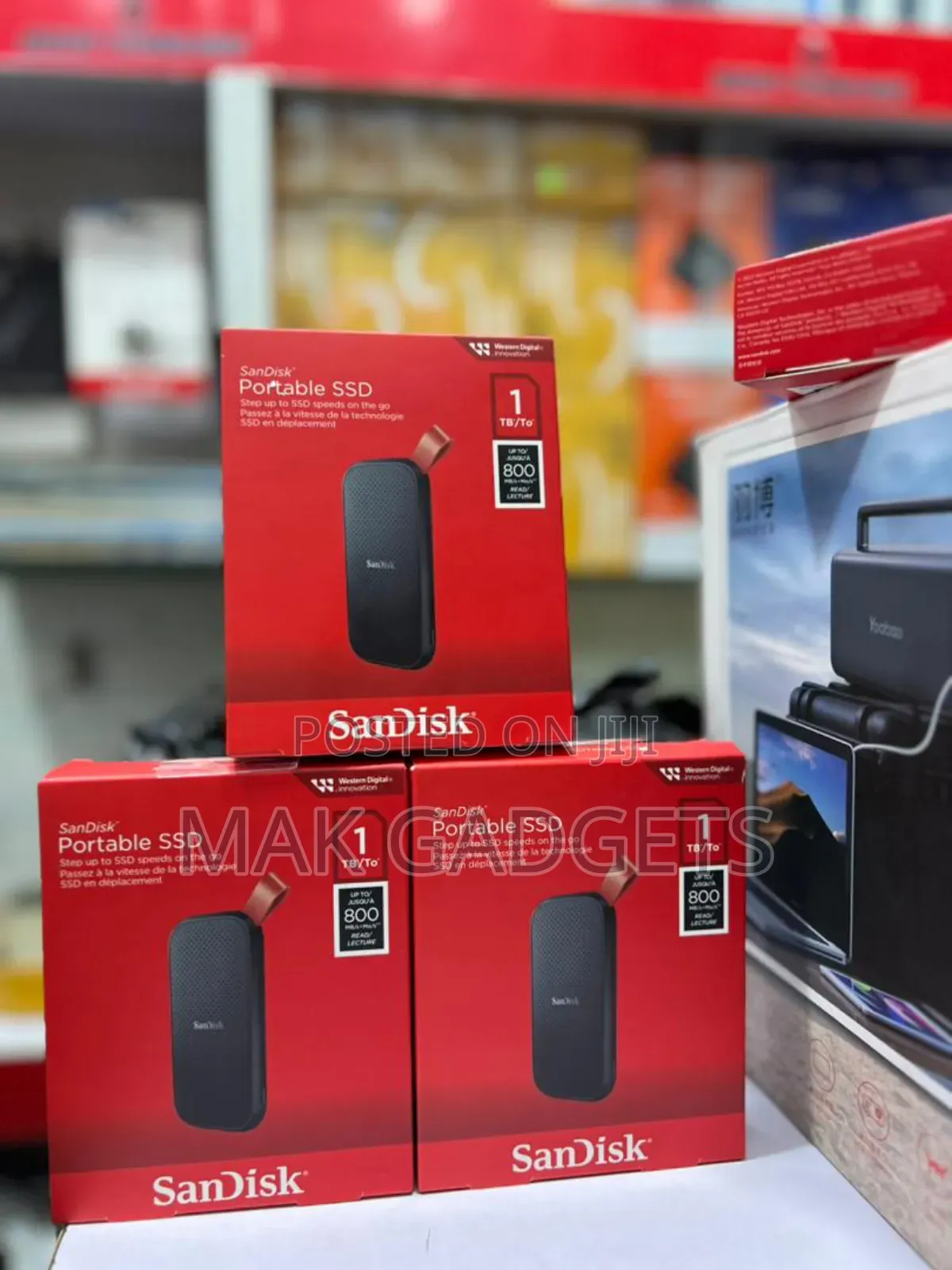 Sandisk 800mbps Portable SSD - 1tb