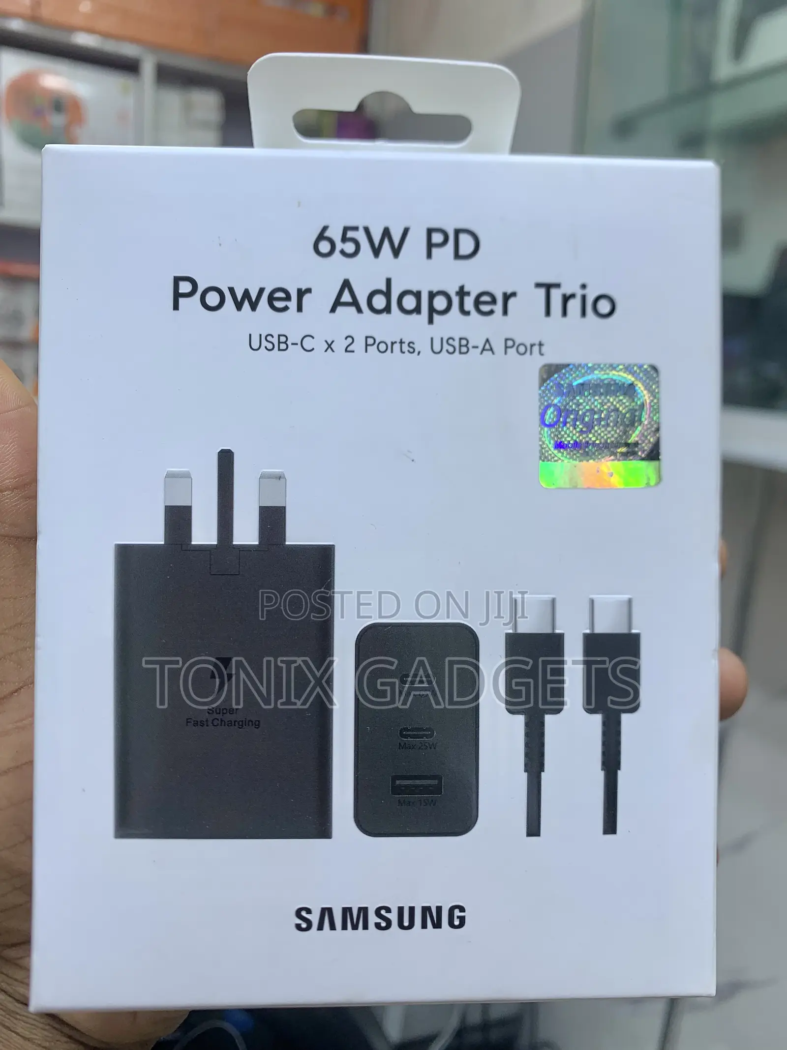 Samsung 3-Ports Superfast Complete Wall Charger - 65W
