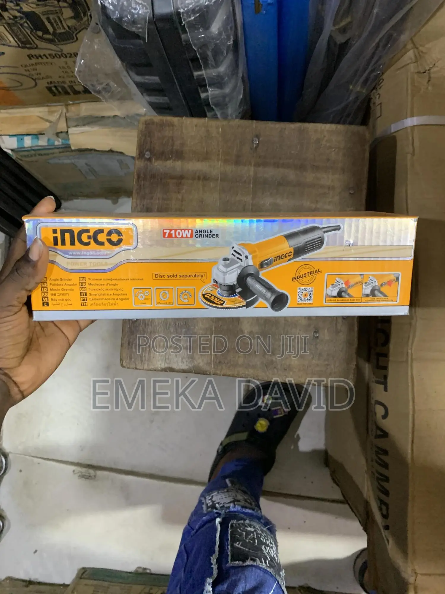 710 Watt 115mm Ingco Angle Grinder