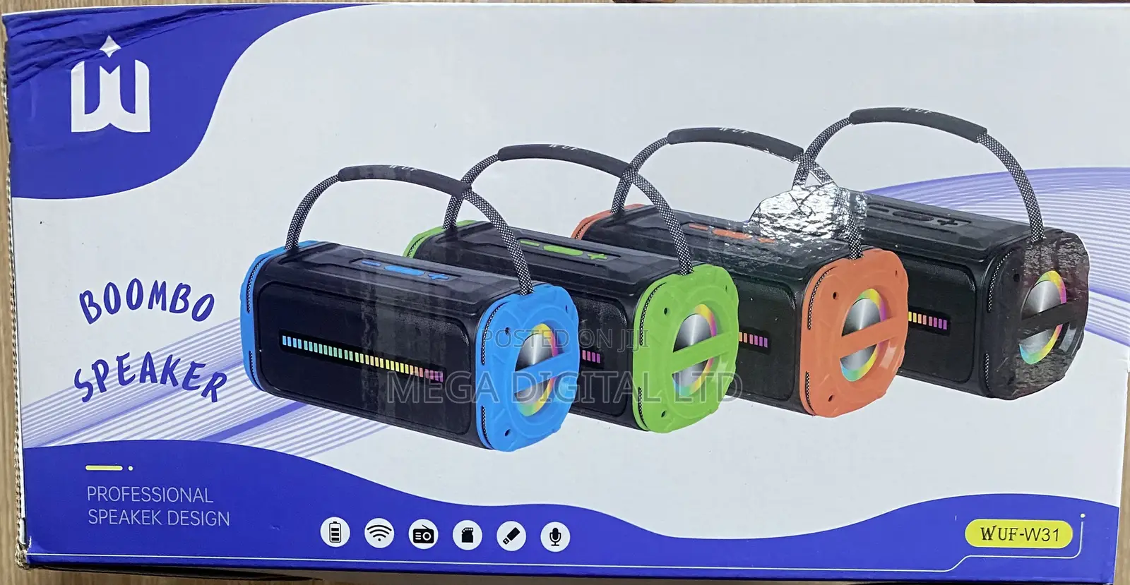 Wuf-W31 Boombo Speaker