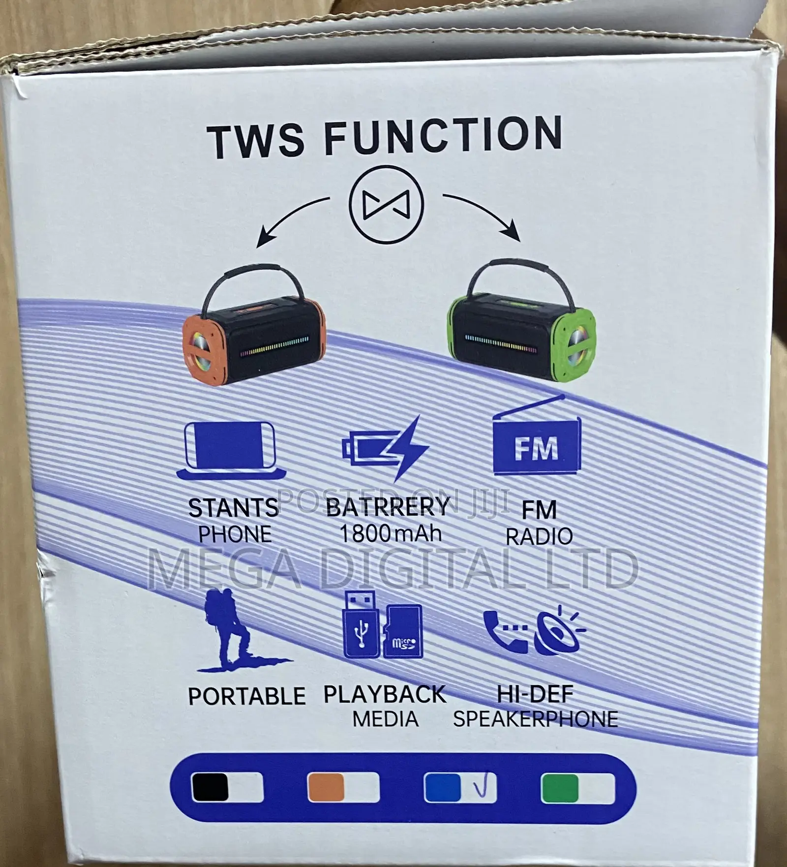 Wuf-W31 Boombo Speaker