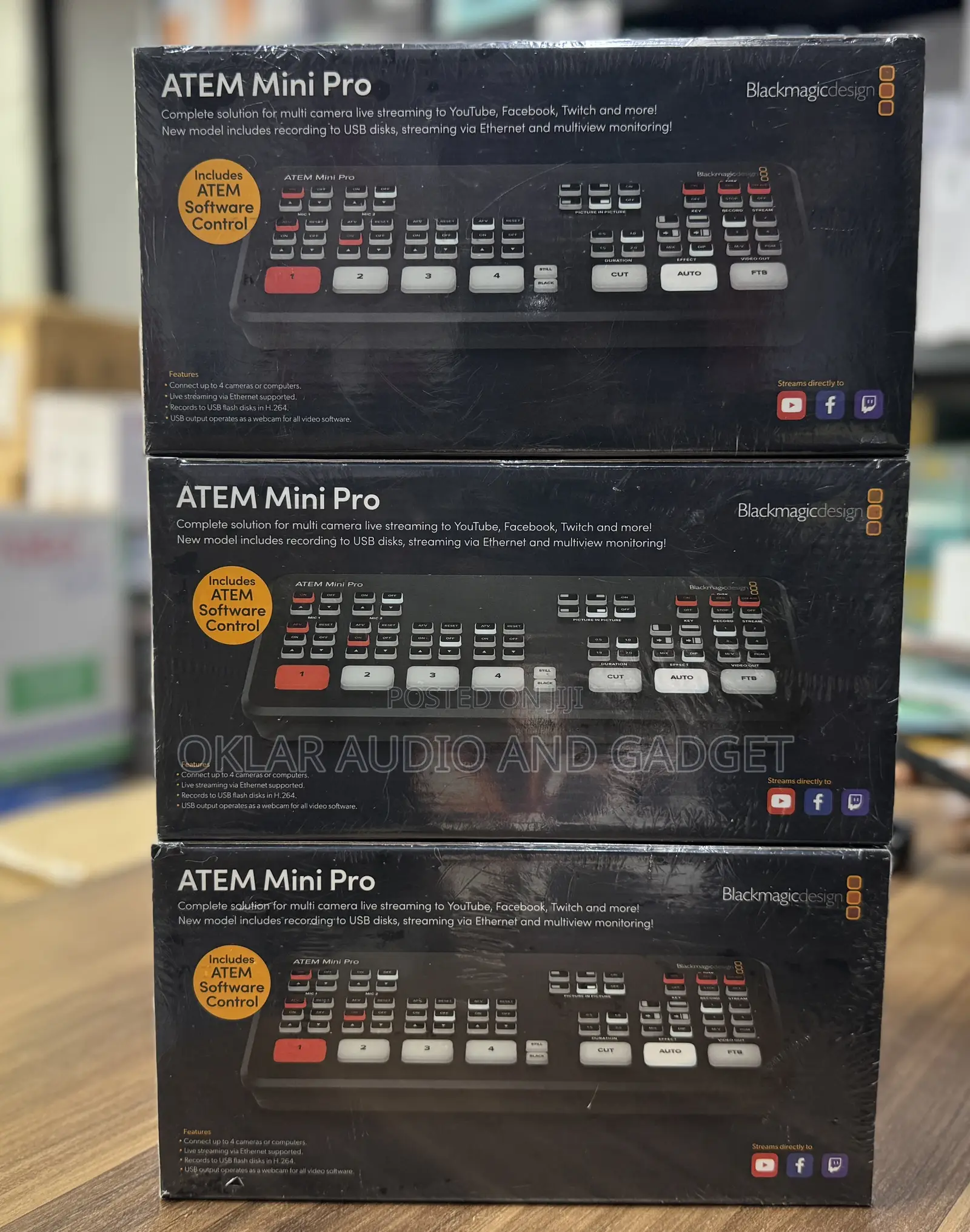 Blackmagic Atem Mini Pro