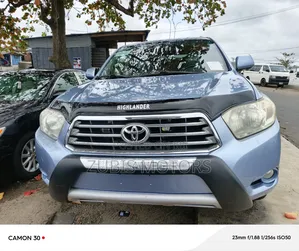 Toyota Highlander V6 2009 Blue