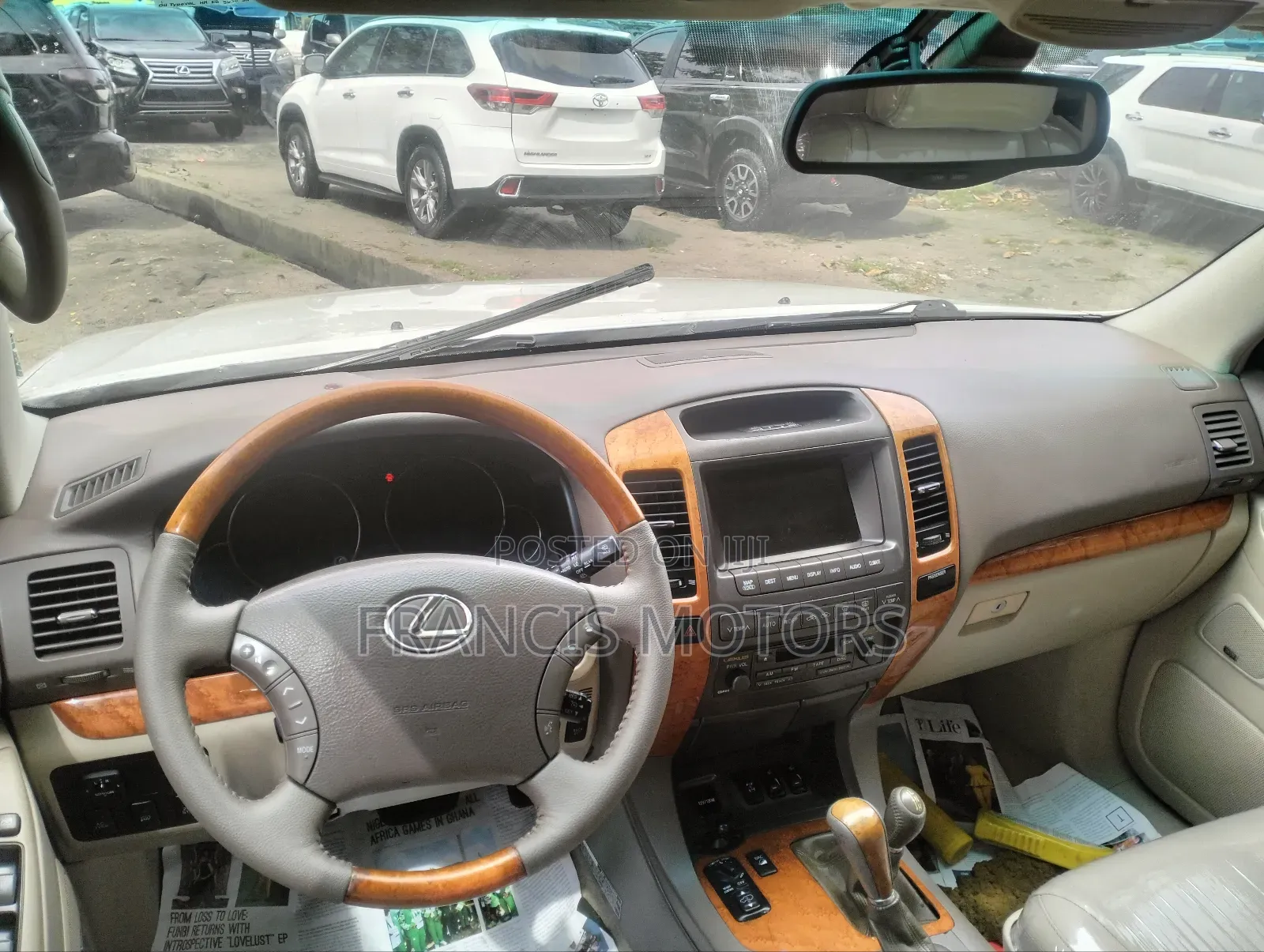 Lexus GX 470 2007 White