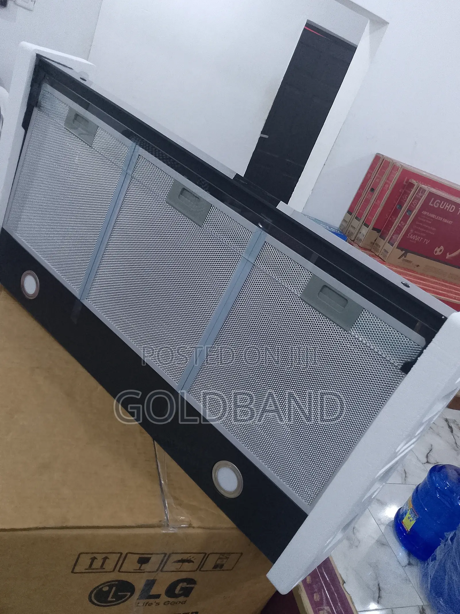 90cm Polystar Digital Slim Hand Sensor Cooker Hood