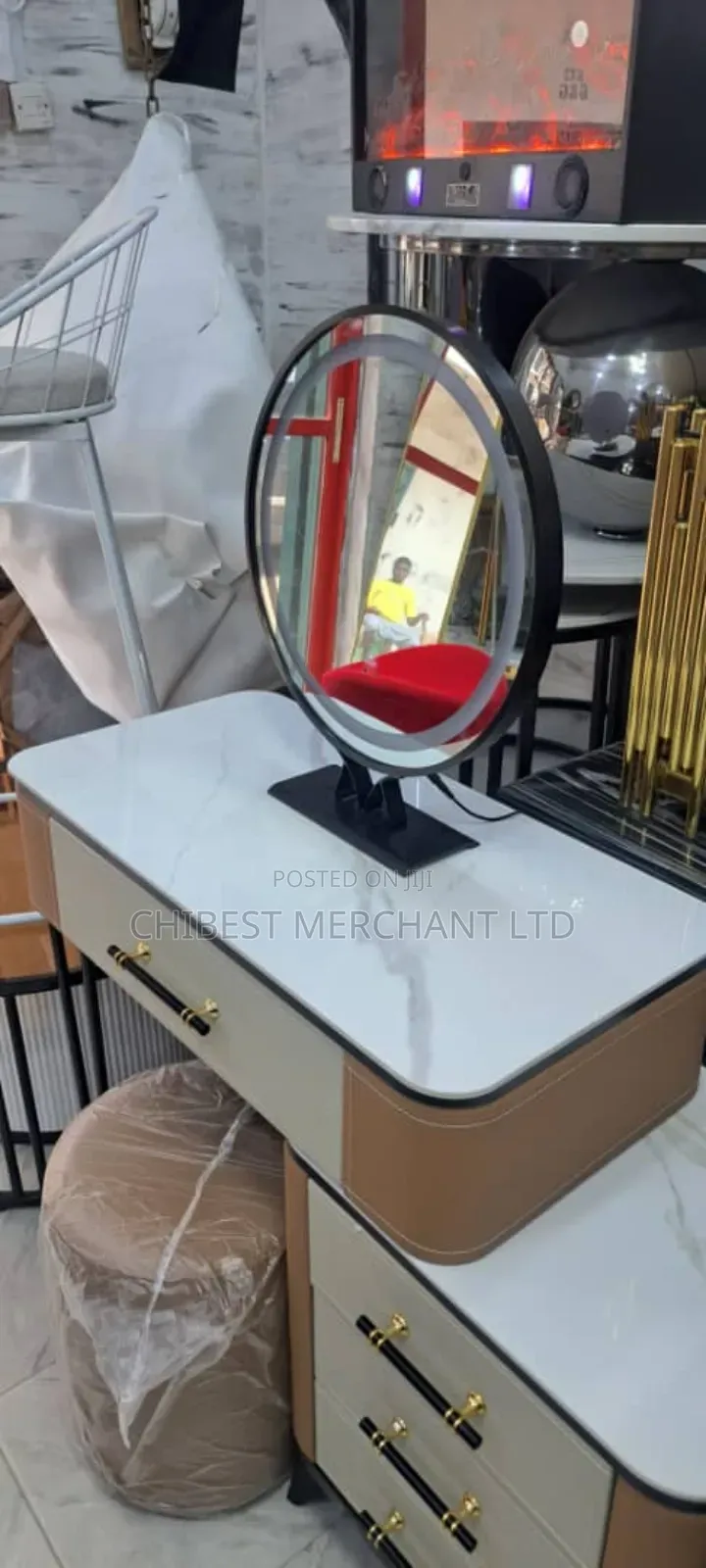 Dressing Mirror With Led Light