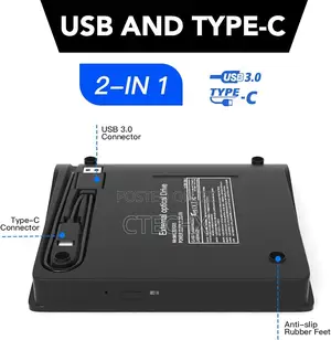 Usb 3.0 Usb-C External Cd/DVD-Rw Drive