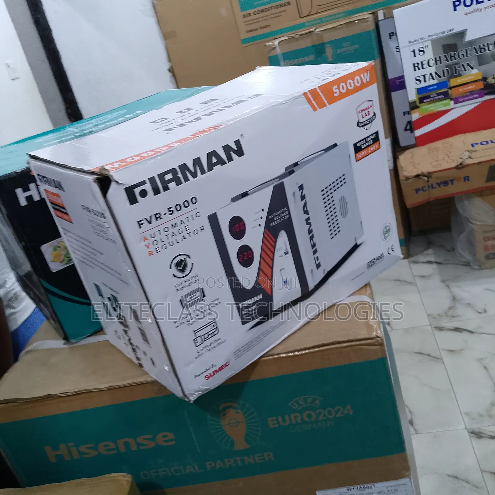Firman 2-Phased 5kva Stabilizer ''Fvr-5000''