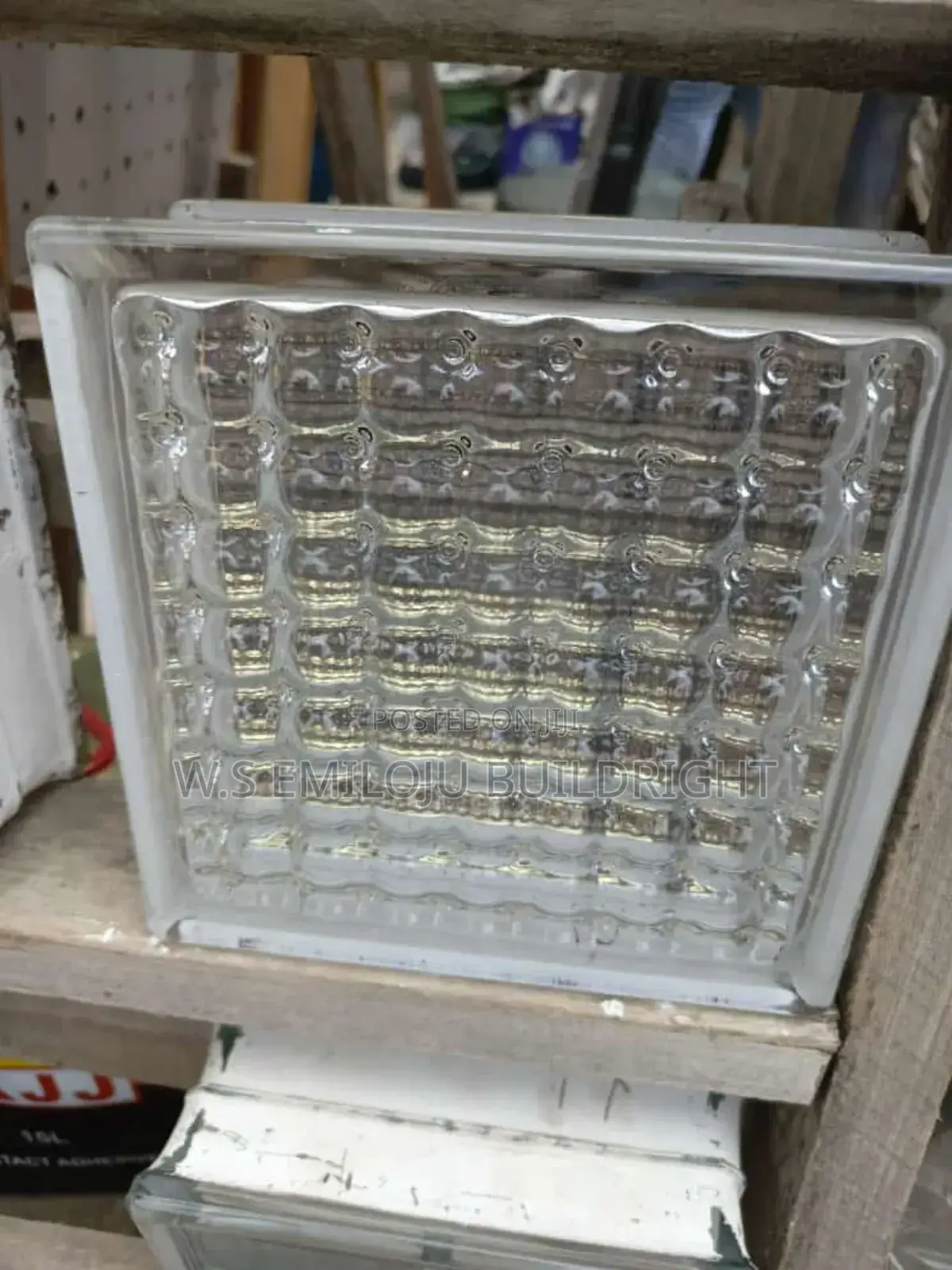 Glass Block And Spacer
