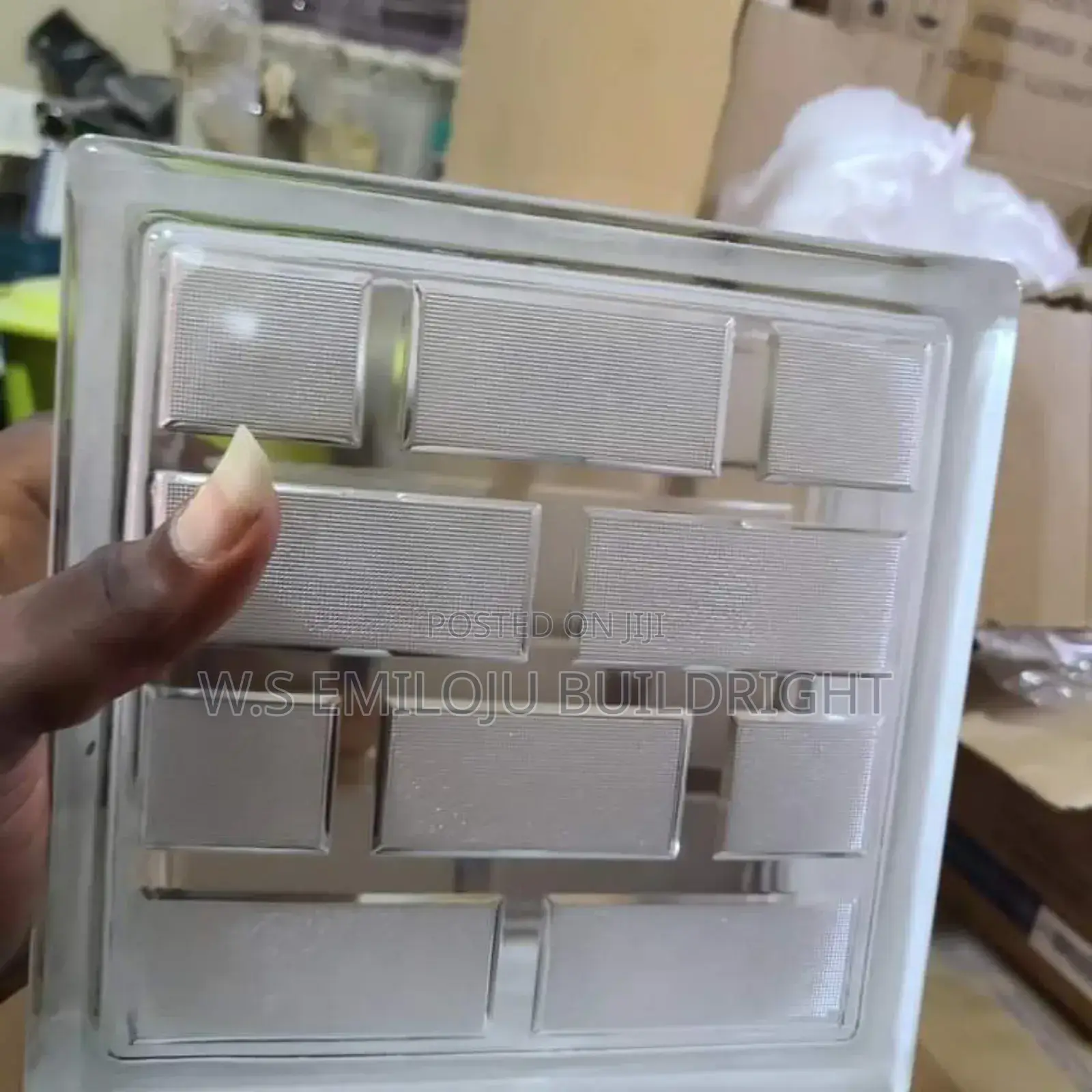 Glass Block And Spacer