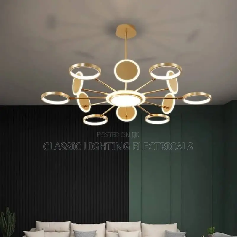 Modern Led Chandelier With Remote Control