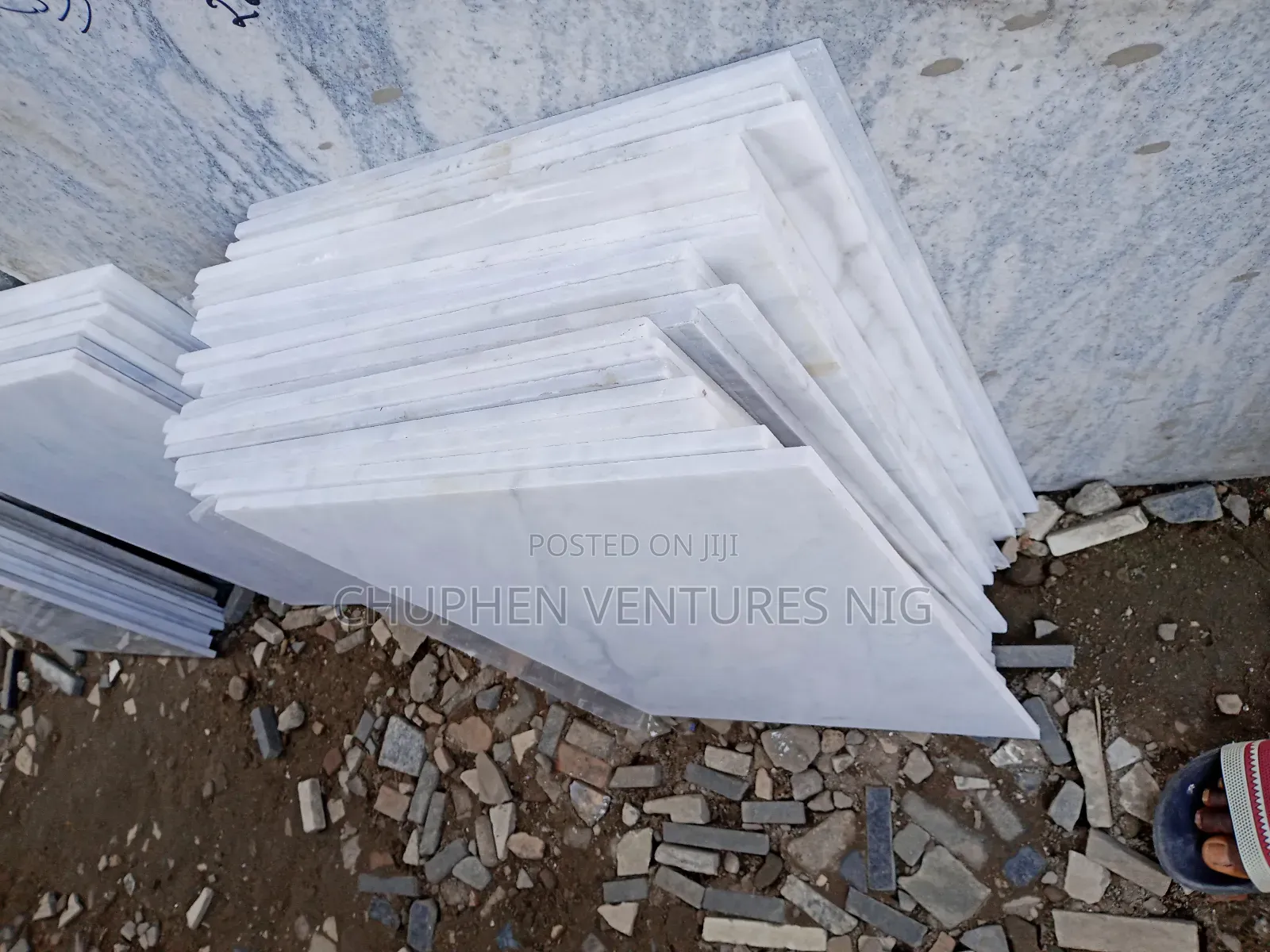 Turkish White Granite 2cm Tiles