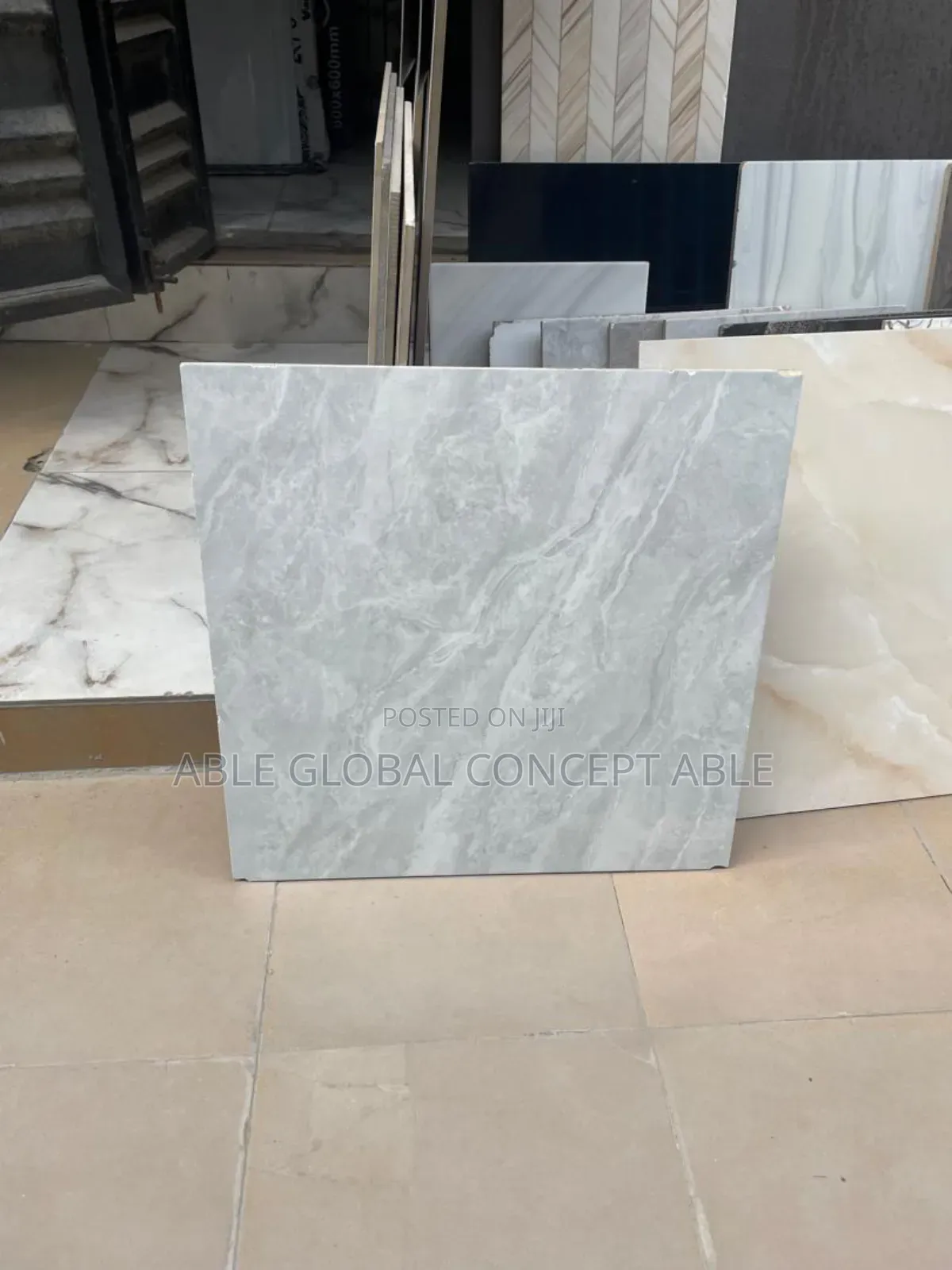 Tiles 60by60 Gray Face