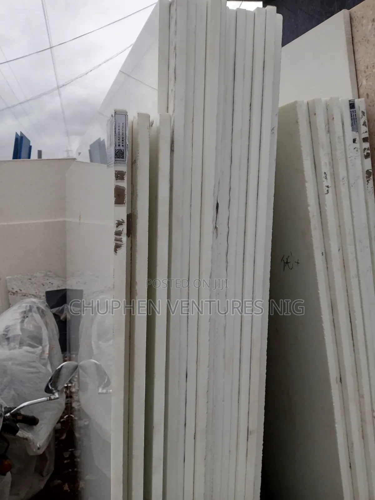 Nano White Acrylic Slab
