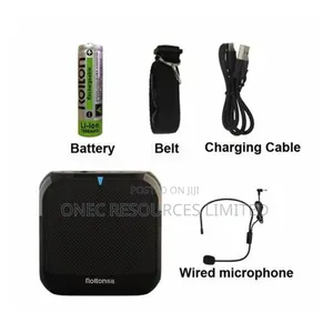Rolton Portable Voice Amplifier Megaphone Booster
