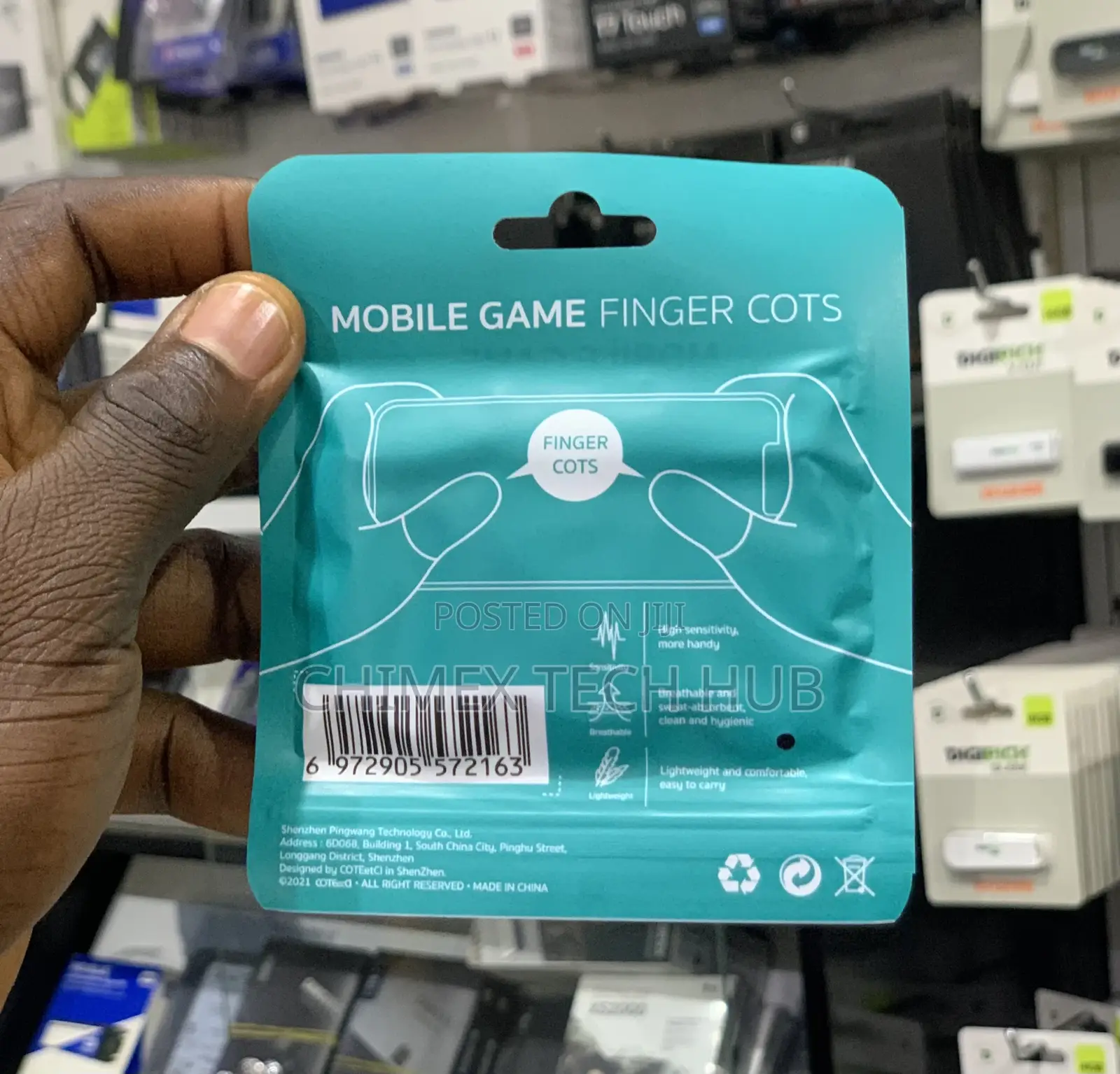 Mobile Game Finger Cots