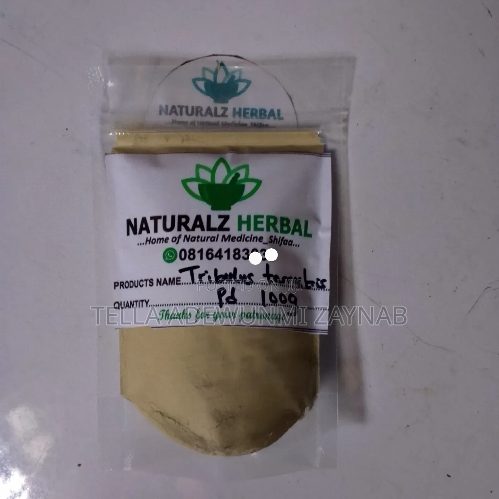 Tribulus Terrestris Powder (100g) Gokhuru Powder