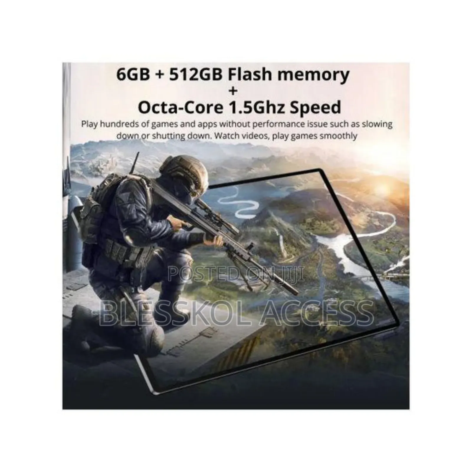 New Tablet 128 GB Black