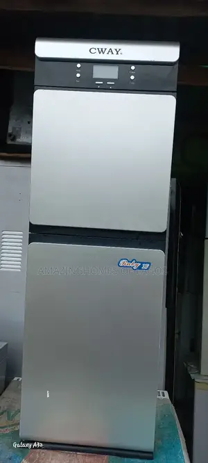 Double Door Dispenser With Fridge