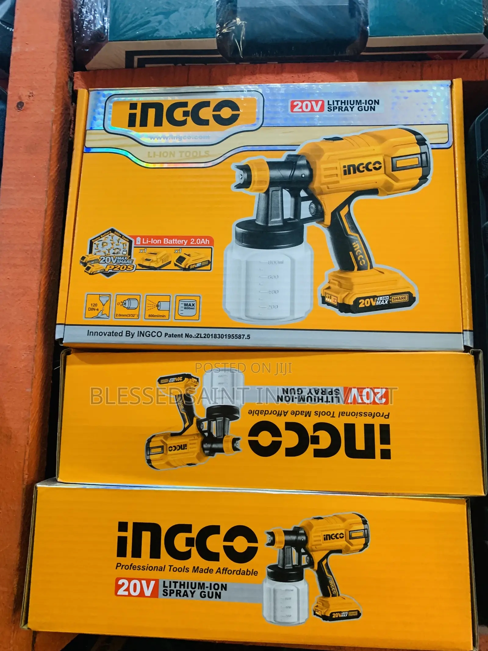 Ingco Battery Spray Gun
