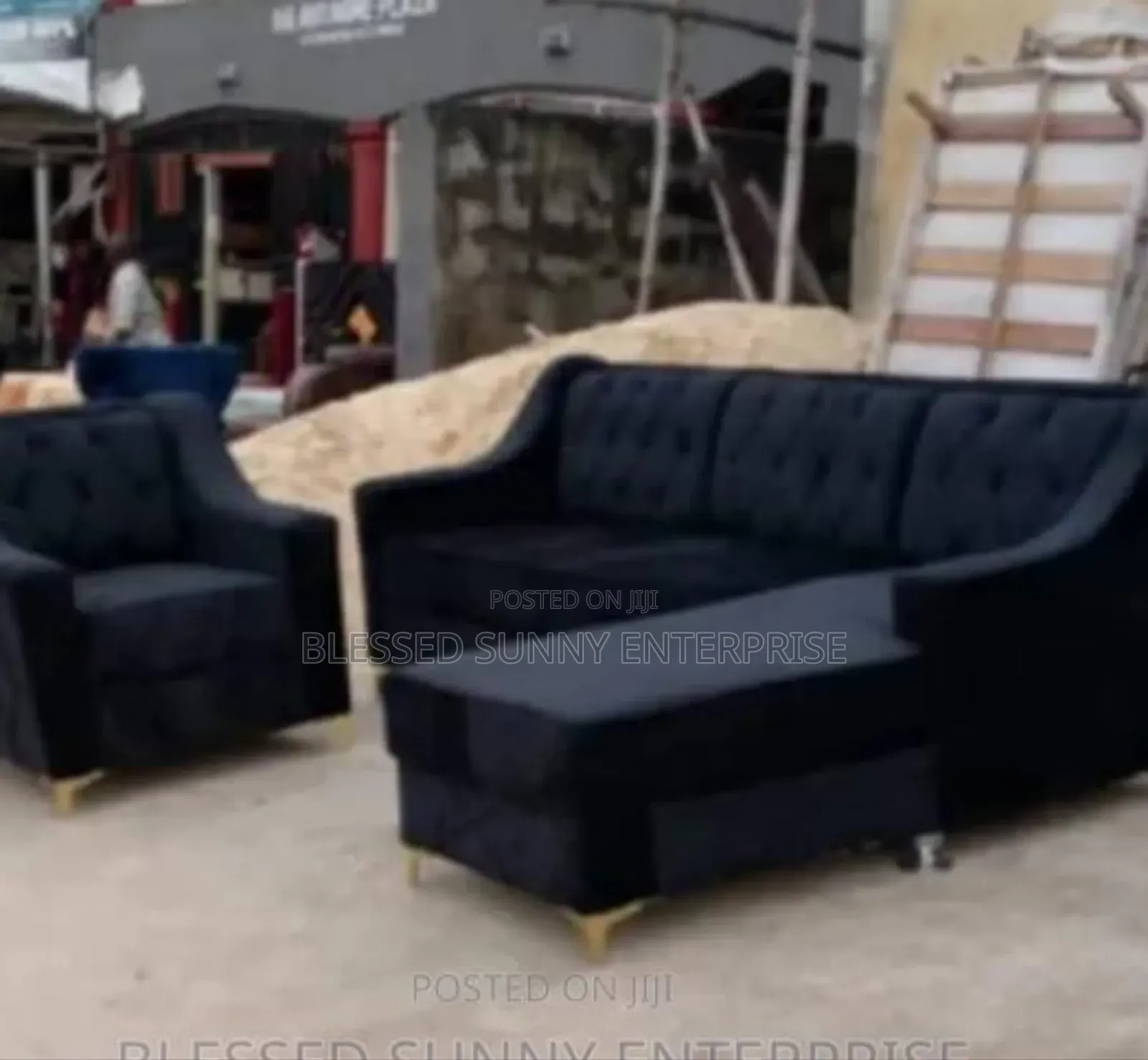 L-shape Sofa Chair At