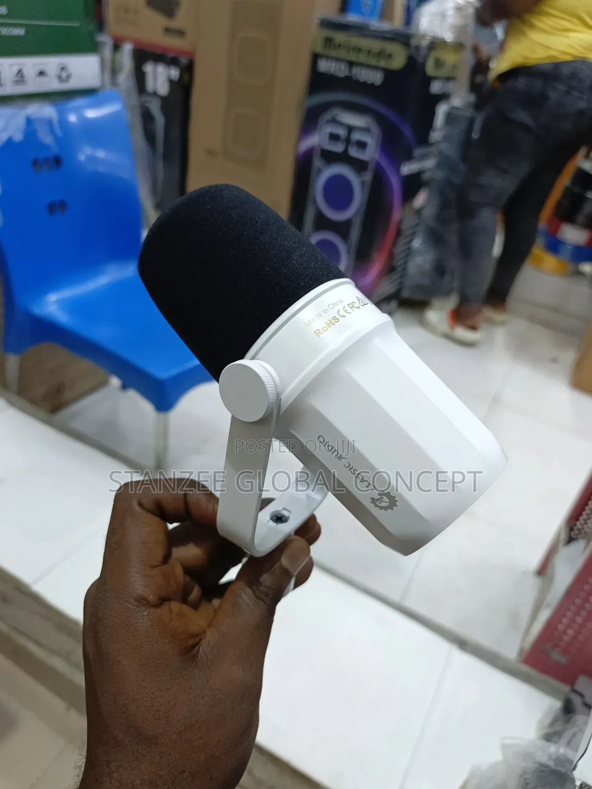Classic Audio Podcast Microphone