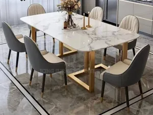 Durable Quality Marble Dining Table and Chairs