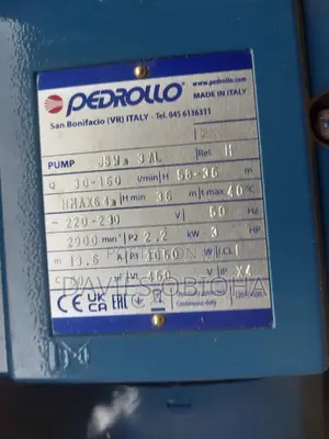 3hp 3phase Pedrollo Italy Surface Pump