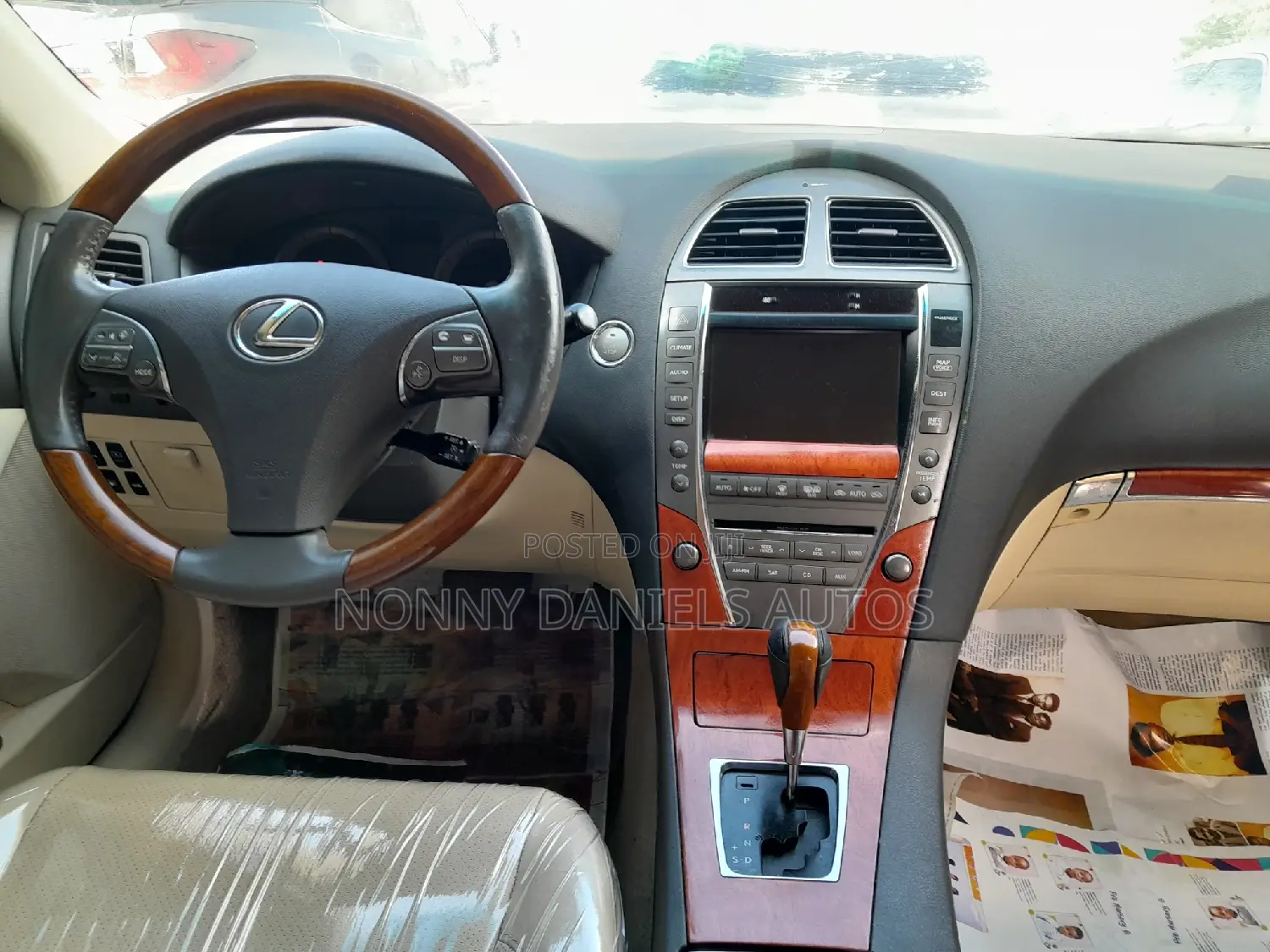 Lexus ES 350 2010 Red