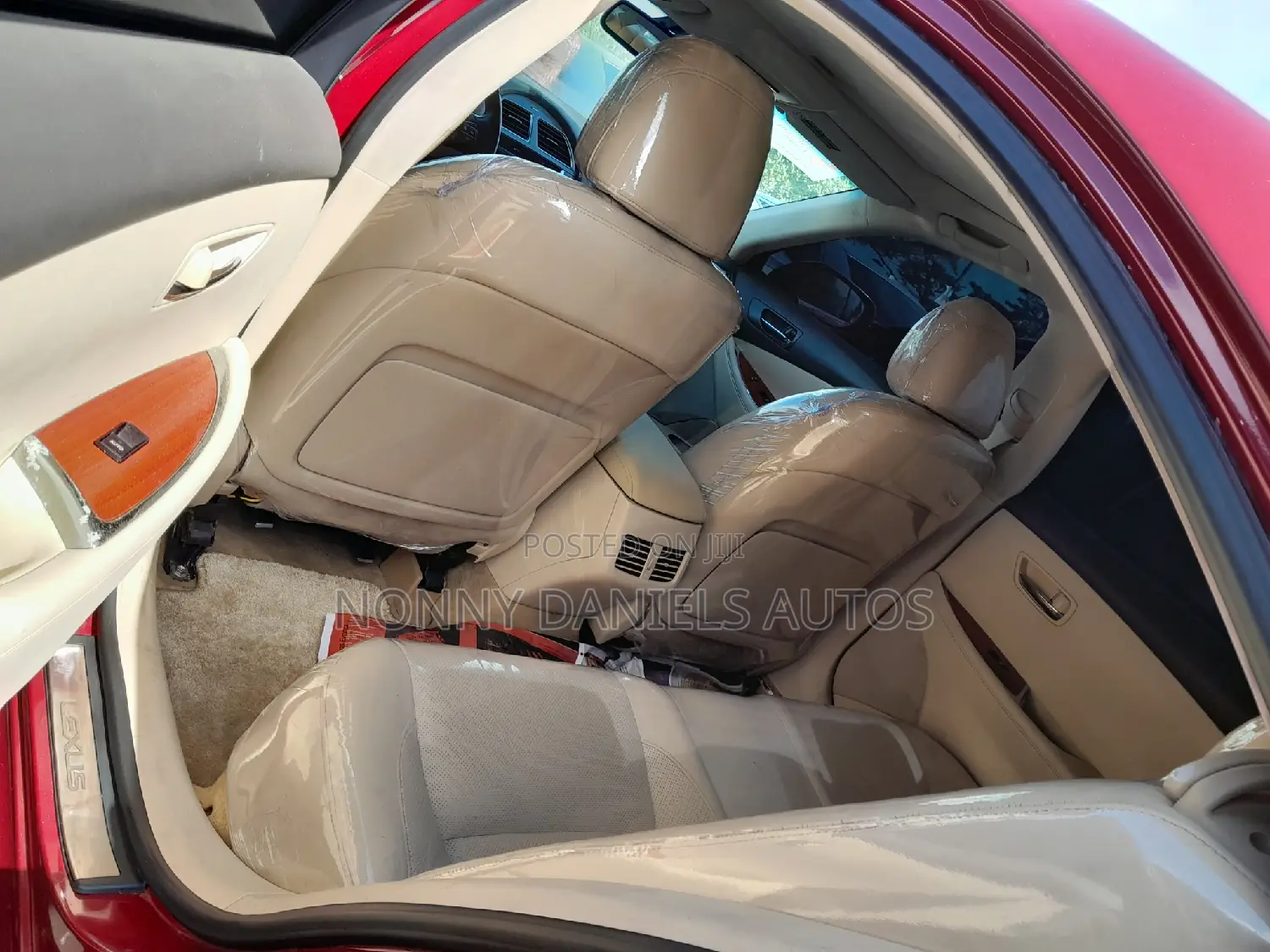 Lexus ES 350 2010 Red