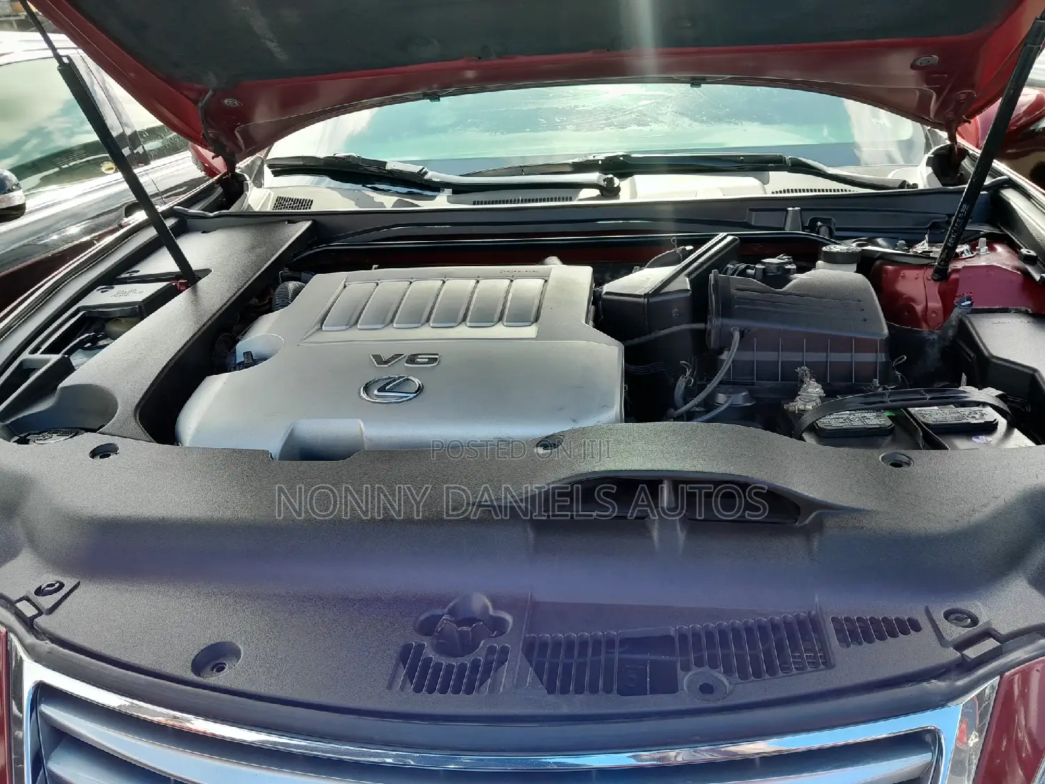 Lexus ES 350 2010 Red