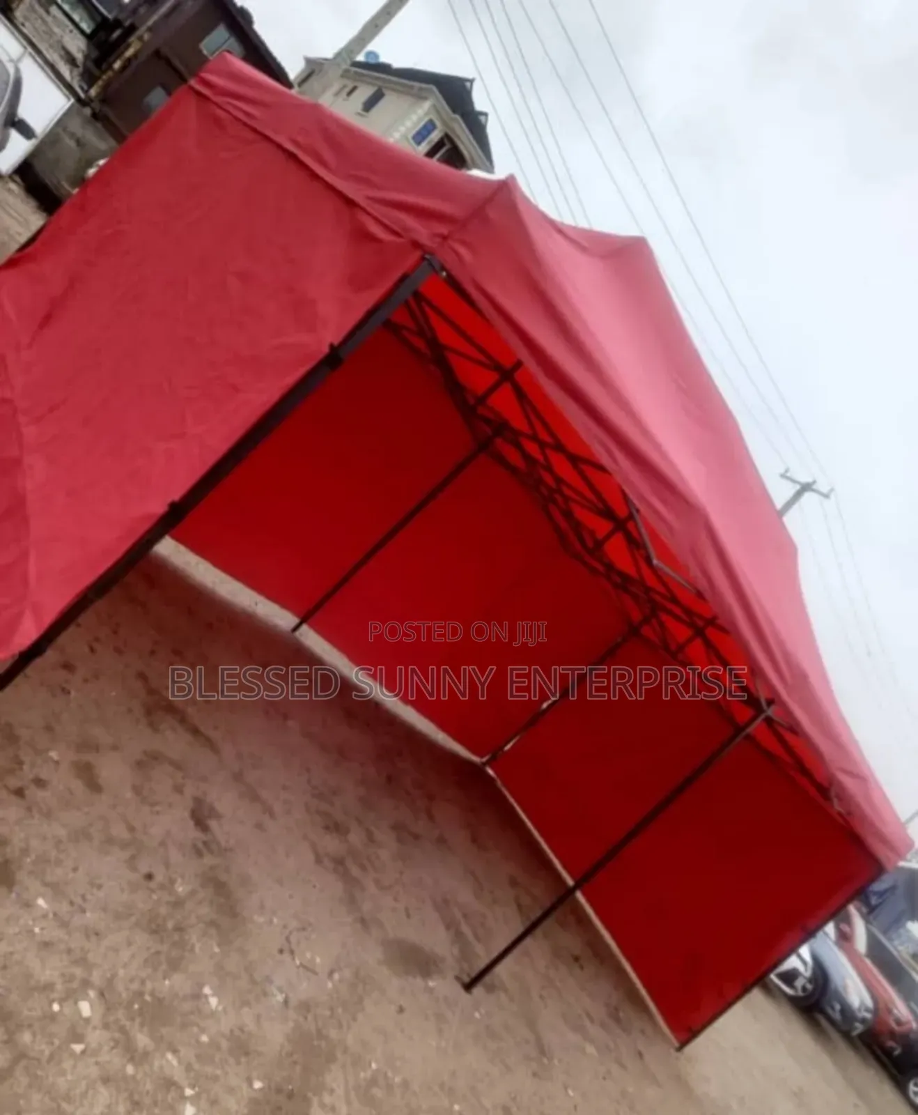 Gazebo Foldable Canopy 10x20ft With 3 Side Covers.