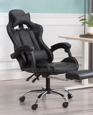Game Chair Black Colour