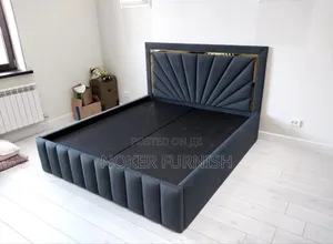 Padded Bed Frame 6 X 6 Size