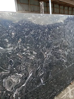 Quartz Calacata Slab for K Counter and Reception Countertops