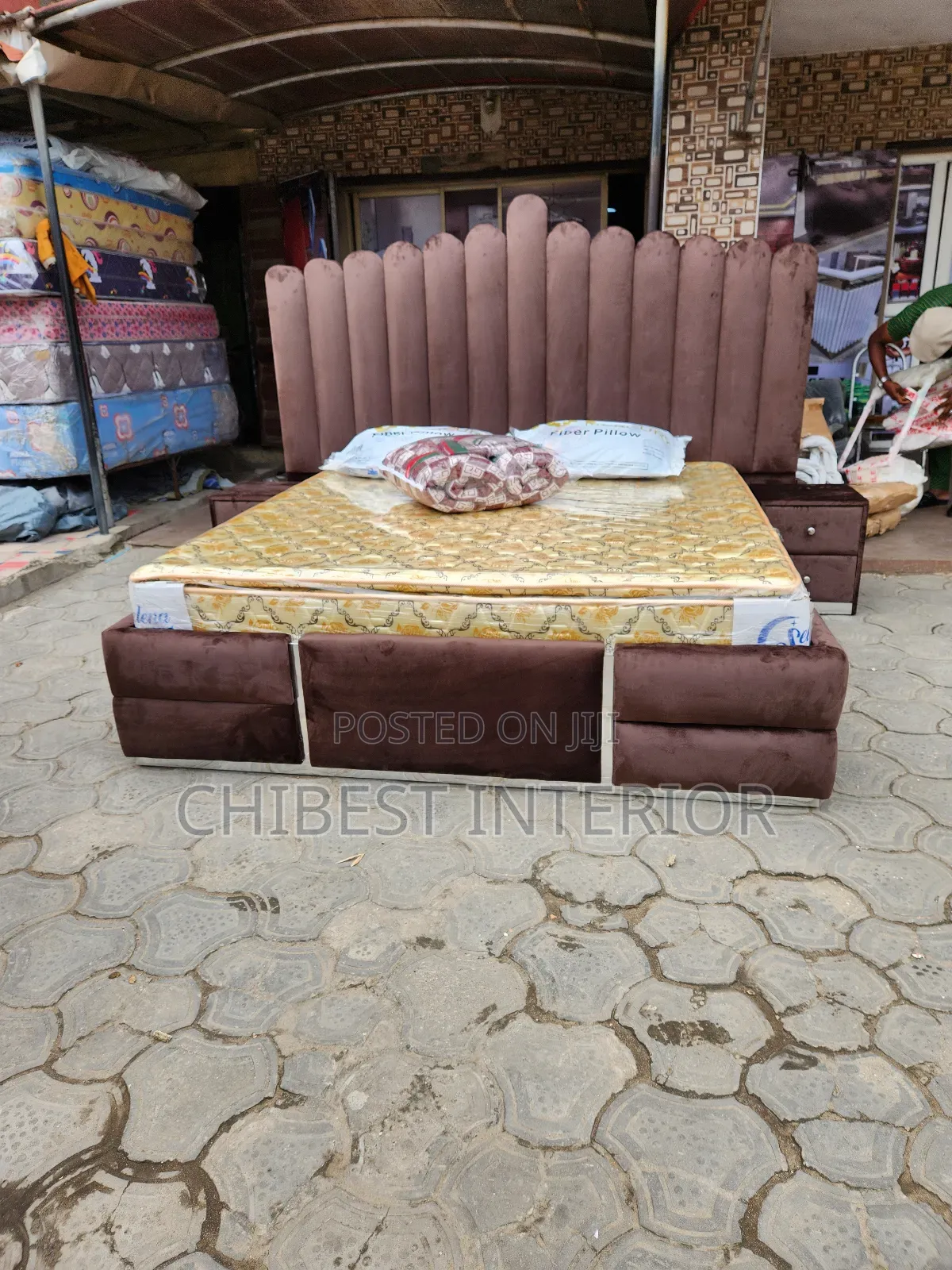 Quality Padded 6by6 Bed