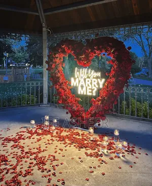 Will You Marry Me Proposal Decoration Service 0002