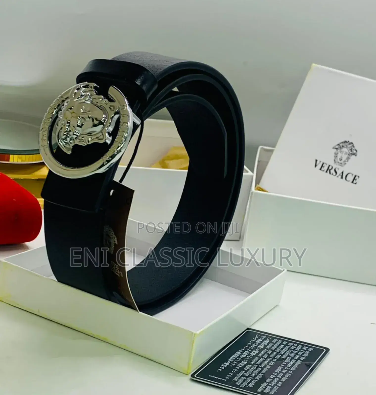 Original Luxury Belts Versace Available in Store