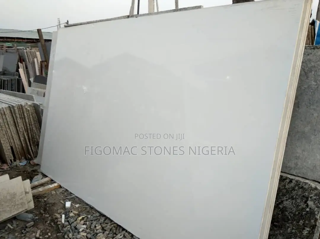 Plain White Marble