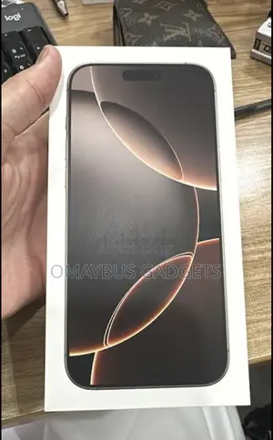 New Apple iPhone 16 Pro Max 256 GB Silver