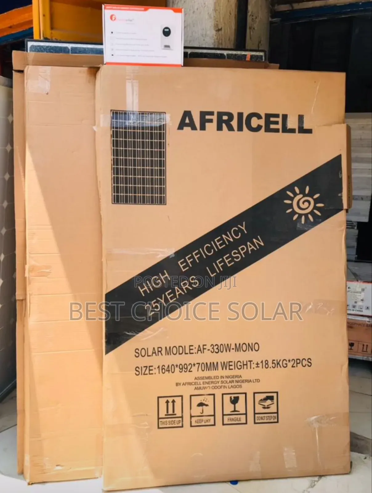 330w Africell Solar Panel Mono Available