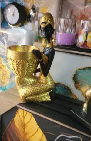 A Golden Goddess Figurine
