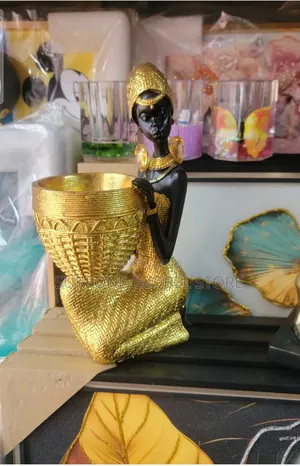A Golden Goddess Figurine