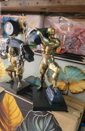 Strength and Perseverance Statues