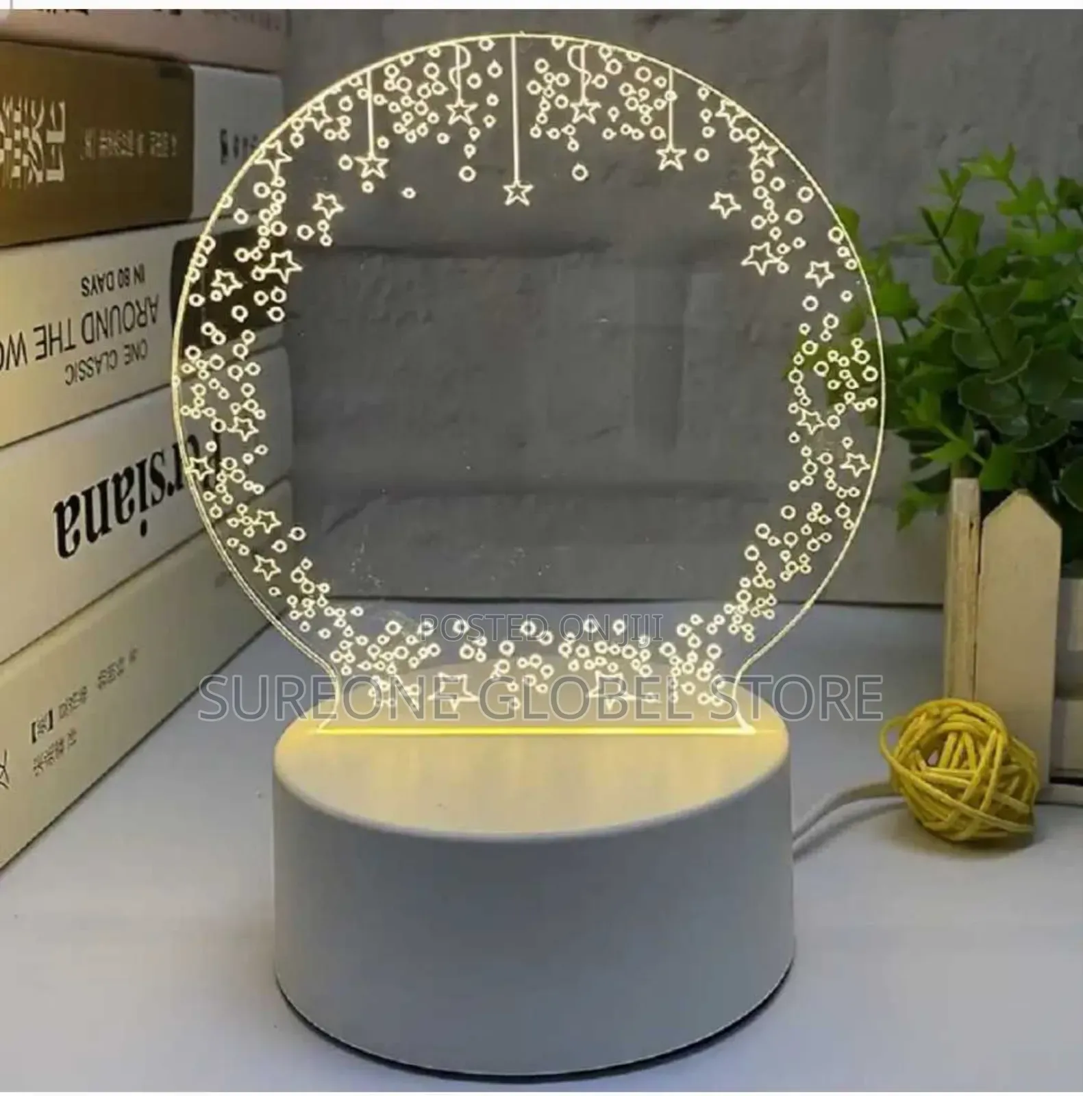 3D Car Night Lights Come With a Remote Control