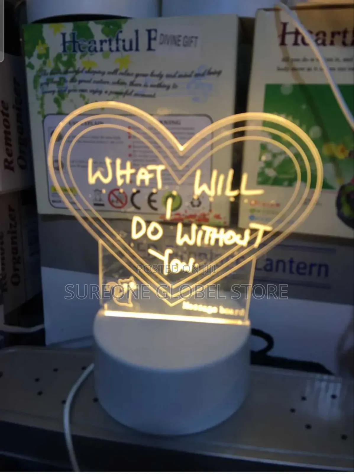 3D Car Night Lights Come With a Remote Control