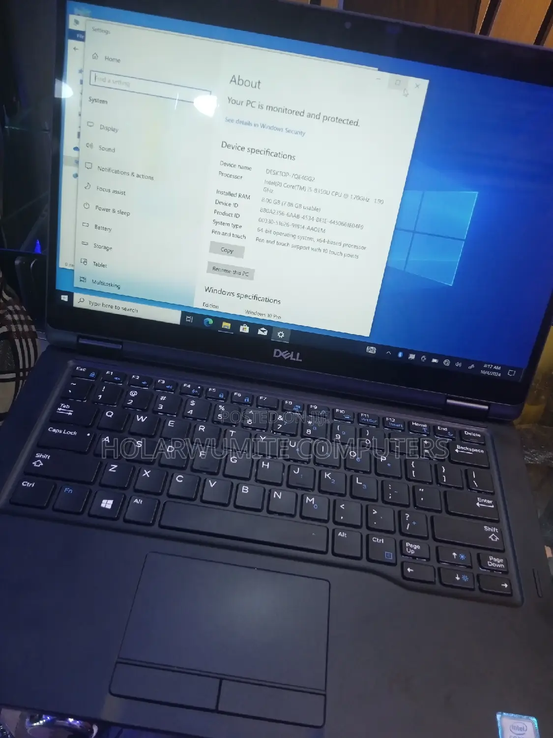Laptop Dell Latitude 7390 8GB Intel Core I5 SSD 256GB